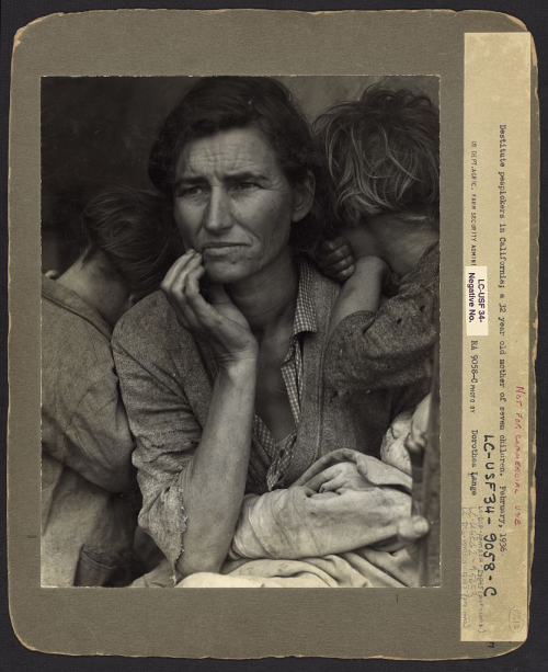 Migrant Mother LOC
